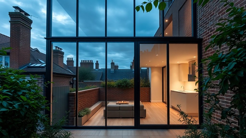 Glass Extension Walls South Norwood