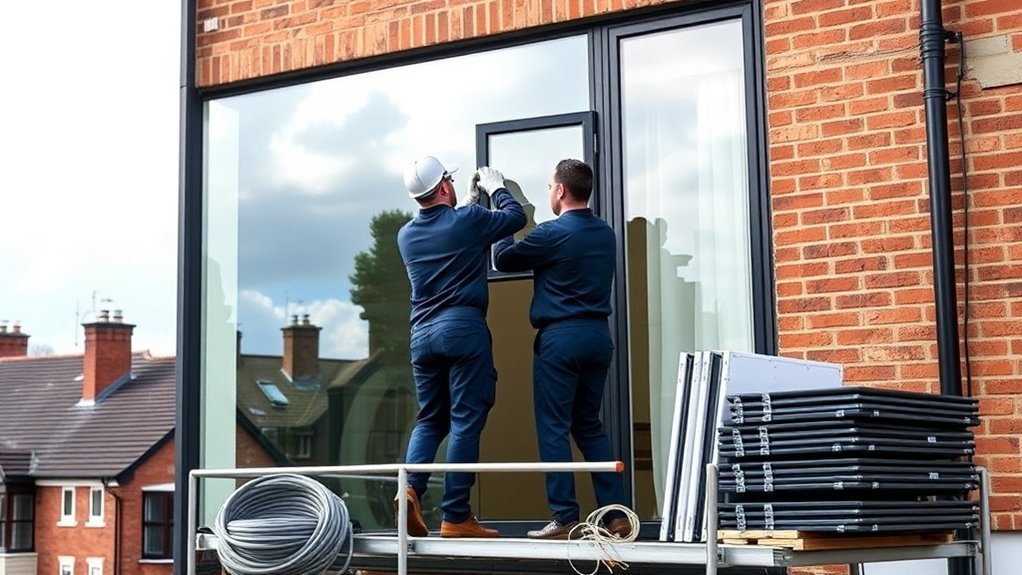 Glazier in Portland Road