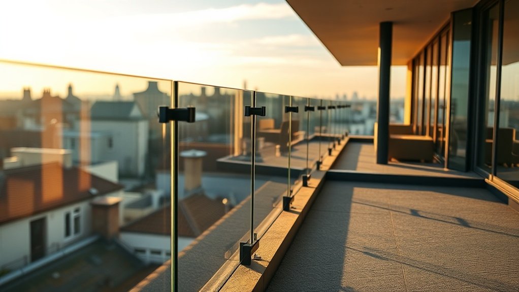 Terrace Glass Balustrades South Norwood